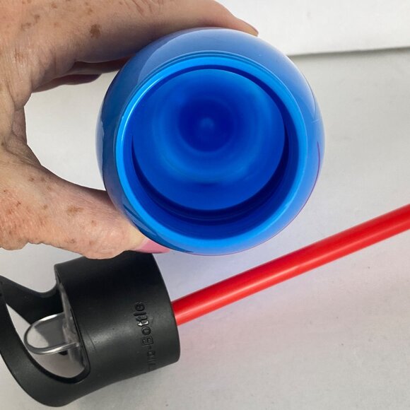 Blue Enviro-Bottle BPA-Free Drink Container With Flip-Up Nozzle Comfort Grip - Picture 13 of 15